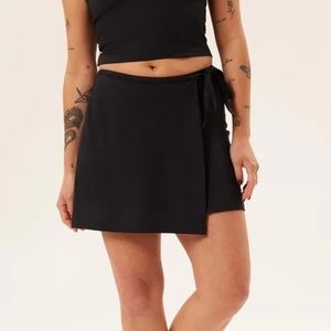 Girlfriend Collective wrap skort